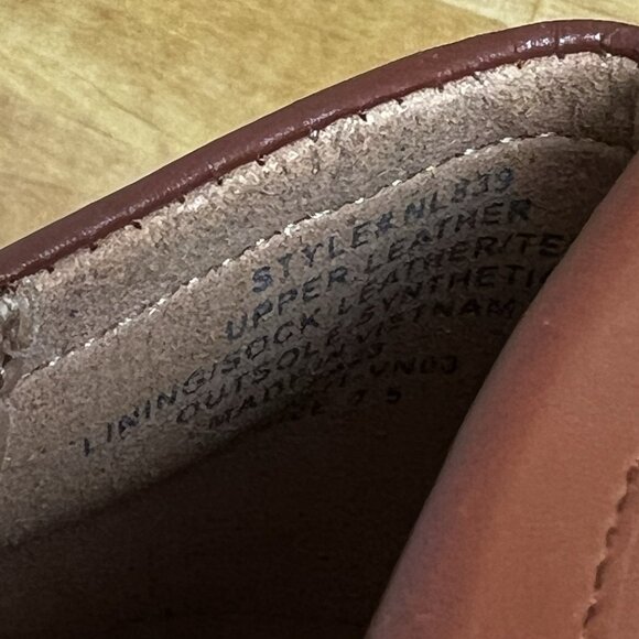 MADEWELL The Vernon Loafer Dried Maple Brown Leather $158 NL839 Size 7.5 - Picture 10 of 10